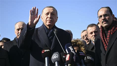 cumhurbaşkanı erdoğan deprem bölgesinde